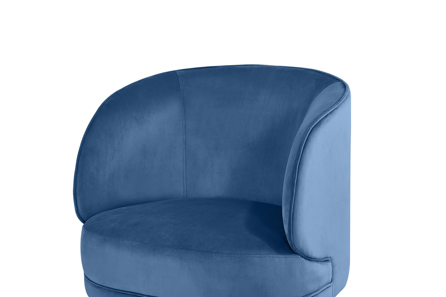 blue armchair 