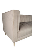 OSF1147G-Scallop Sofa in Gray