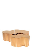 S5110-S2-Set of 2 Luca Coffee Table in ROSE GOLD