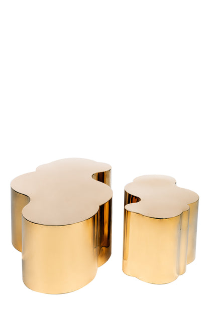 irregular shape coffee table set