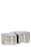 S5110SS-2-Set of 2 Luca Coffee Table in Silver-PRE-ORDER