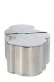 S5110SS-2-Set of 2 Luca Coffee Table in Silver-PRE-ORDER