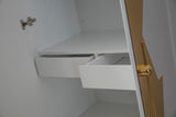 T-04WG-BAR-Callista Bar Cabinet in White and Gold