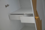 T-04WG-BAR-Callista Bar Cabinet in White and Gold