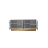 T-04WG-Callista Sideboard in White and Gold