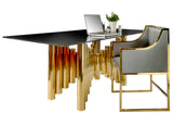 J-104-Erin Gold Dining Chair