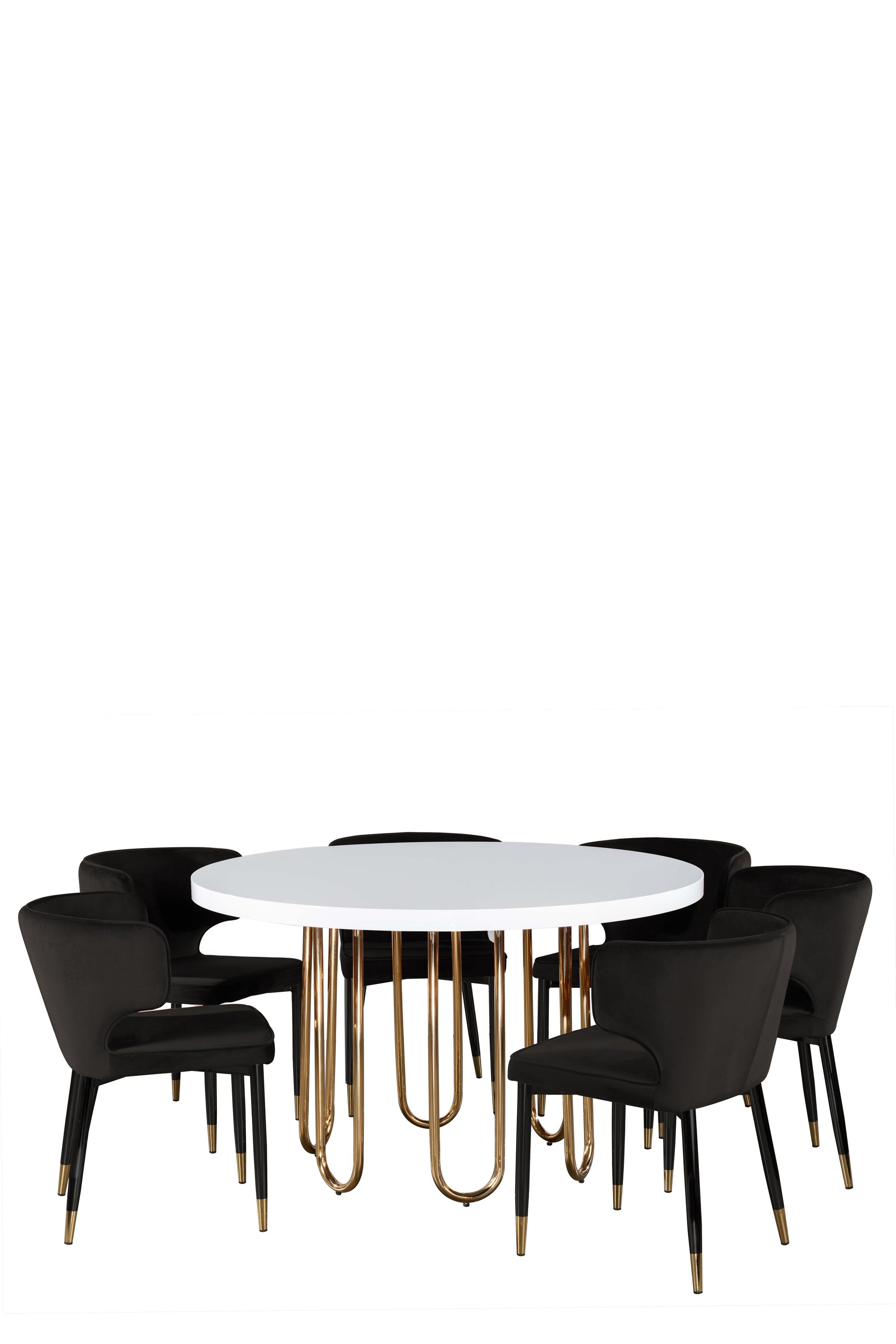 modern glam dining chairs