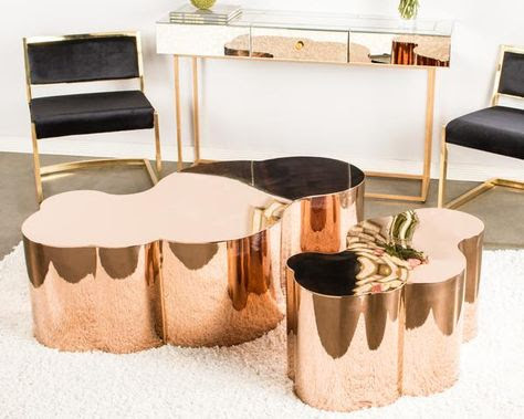 free form modern coffee table