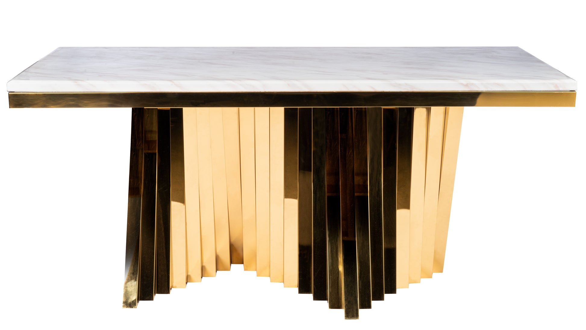 waterfall dining table