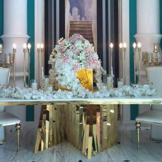 luxury event table